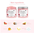 Venta caliente Masajeador de cuero cabelludo Cepillo de silicona para el cuero cabelludo Exfoliante para el cabello Tratamiento para el cuidado corporal Champú Cepillo Coco y Rose Miracle Body Scrub